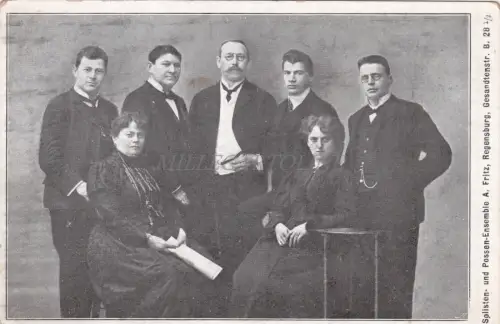 MUSIK - Solisten und Possen Ensemble A. Fritz, Regensburg, Gesandenstr.