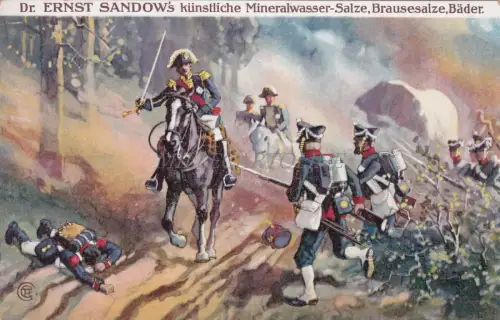 MILITARIA - Dr. Ernst Sandow - Die Bölterschlacht 1813 - Gefangennahme