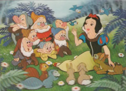 Walt Disney - Schneewittchen und die sieben Zwerge, Toppan 3D