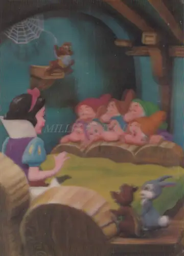 WALT DISNEY - Schneewittchen und die sieben Zwerge, Toppan 3D 2