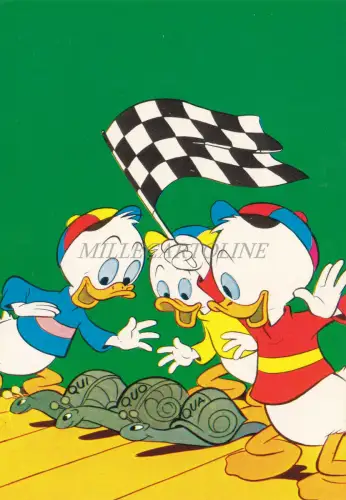 WALT DISNEY - Huey Dewey Louie, Running Snails