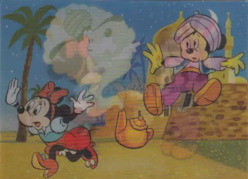 WALT DISNEY - Mickey Mouse Arabian Nights, Toppan 3D