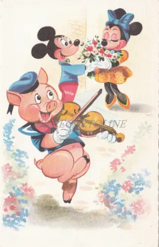 WALT DISNEY - Mickey und Minnie Mouse 1964