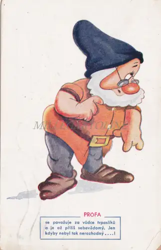 WALT DISNEY - Schneewittchen und die sieben Zwerge, Profa, Doc, Brünn