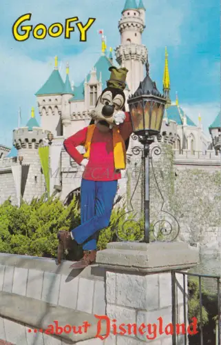 WALT DISNEY - Goofy, Disneyland