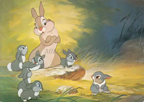WALT DISNEY - Bambi, Miss Bunny und Little Bunnies