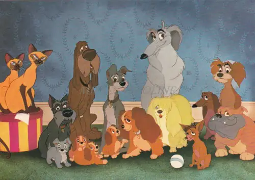 WALT DISNEY - Lady and the Tramp