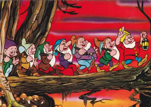 WALT DISNEY - Schneewittchen & die sieben Zwerge 1969