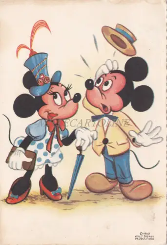 WALT DISNEY - Mickey und Minnie Mouse 1962