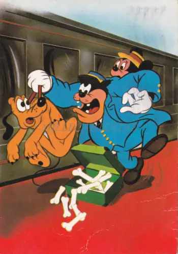 WALT DISNEY - Mickey Mouse, Pluto & Peg Leg Pete 1970