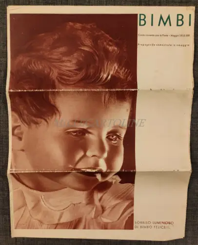 KINDER - Semesterpropaganda als Geschenk 1935 Nestlé