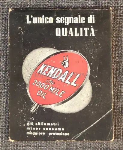 KENDALL THE 2000 MILE OIL - Bloc Notes