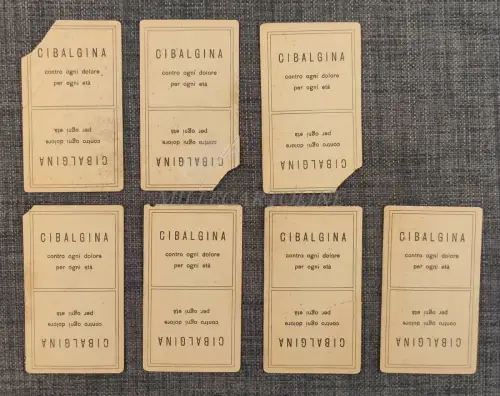 CIBALGINA - 7 Karten