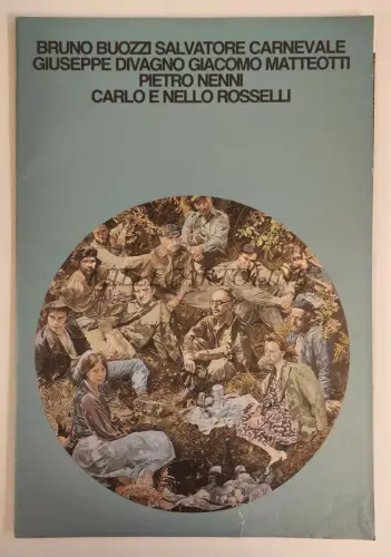 BUOZZI KARNEVAL DIVAGNO MATTEOTTI NENNI ROSSELLI - 6 Antifaschistische Plakate