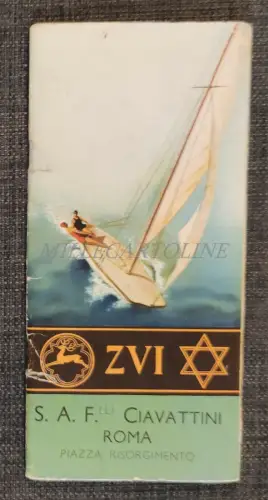 ZVI CIAVATTINI ROMA - Fotokatalog Trachtensammlung 1932 JUDAICA