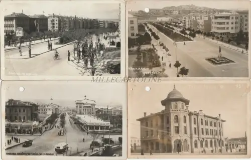 TÜRKEI - Ankara Angora 1930/40 10 echte Foto Postkarten RPPC