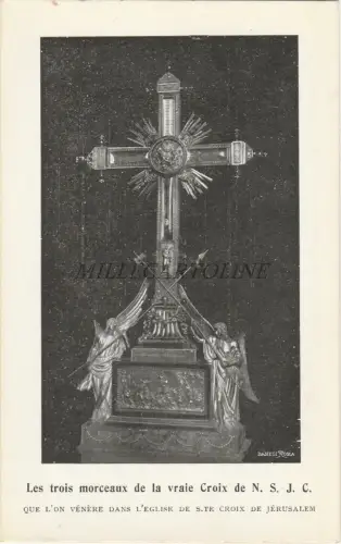 ROM - Croix de NSJC, Basilika des Heiligen Kreuzes in Jerusalem Jerusalem, Dänisch