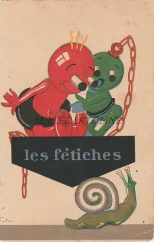 SCHUHE RAOUL - Paris - Les fetisches CH sign. Werbeschuhe