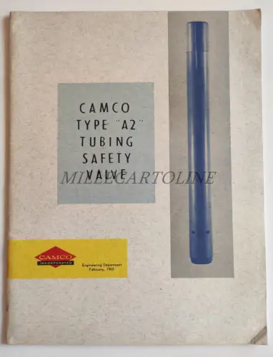 CAMCO HOUSTON TEXAS - A2 Schlauchsicherheitsventil 1960