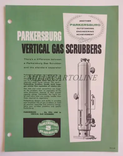 PARKERSBURG WEST VIRGINIA - Vertikale Gaswäscher