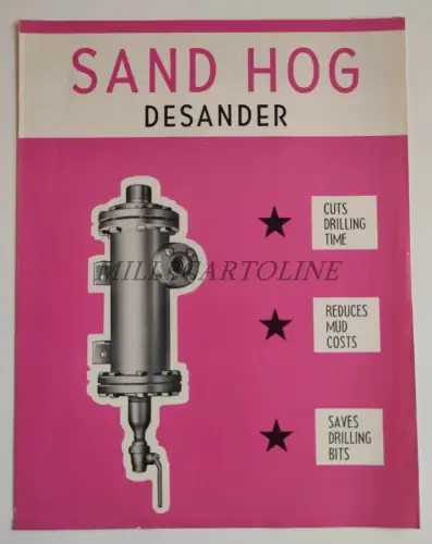 SHAFFER TOOL WORKS BREA CALIFORNIA - Sand Hog Desander