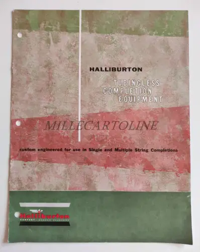 HALLIBURTON DUNCAN OKLAHOMA - Tubingless Completion Equipment