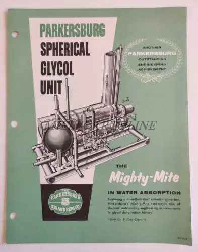 PARKERSBURG WEST VIRGINIA - Sphärische Glykoleinheit