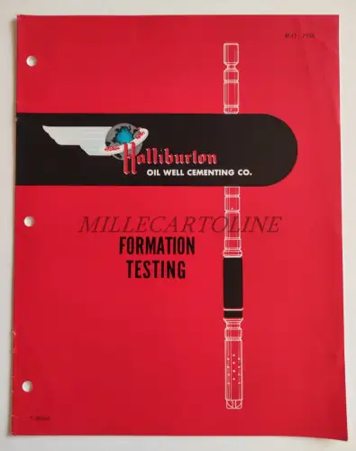 HALLIBURTON DUNCAN OKLAHOMA - Formationstest