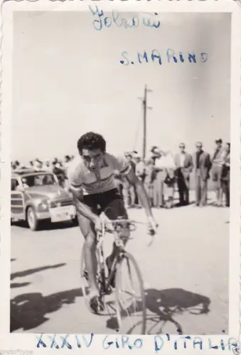 * RADSPORT - XXXIV Giro d'Italia 1951 - Rodolfo Falzoni (Krieg) San Marino