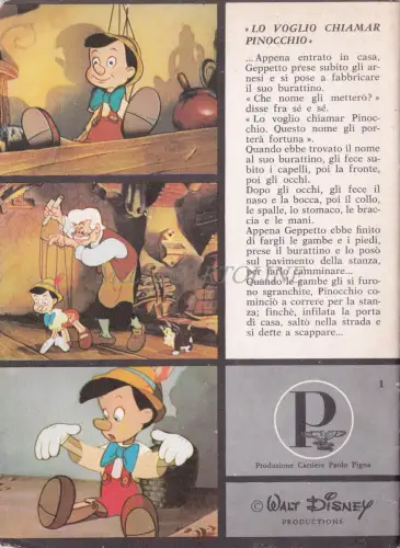 WALT DISNEY NOTEBOOK - Pinocchio