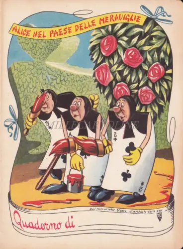 WALT DISNEY NOTEBOOK - Alice im Wunderland 6 Alice im Wunderland