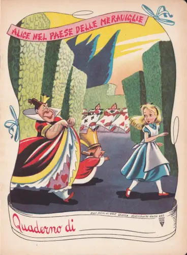 WALT DISNEY NOTEBOOK - Alice im Wunderland 2 Alice im Wunderland