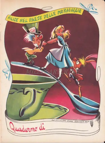 WALT DISNEY NOTEBOOK - Alice im Wunderland 3 Alice im Wunderland