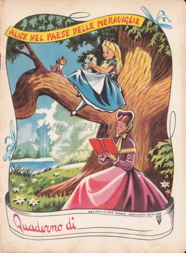WALT DISNEY NOTEBOOK - Alice im Wunderland 4 Alice im Wunderland