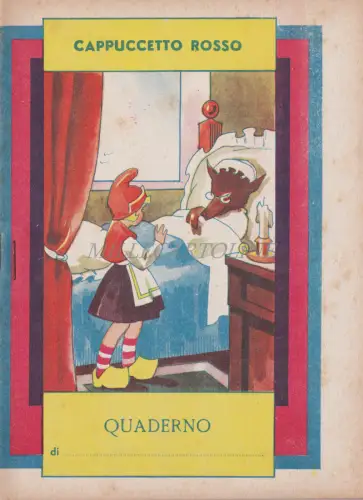 WALT DISNEY NOTEBOOK - Little Red Hood Rotkäppchen