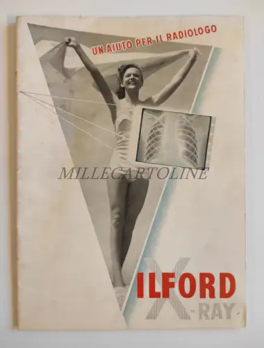 ILFORD X-RAY - Eine Hilfe für den Radiologen 1952 Röntgenstrahlen