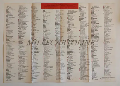 MOBIL - Faltbare Liste Tankstellen und Tankstellen