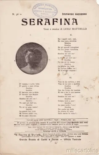 * PARTITUR - Serafina - Mattiello