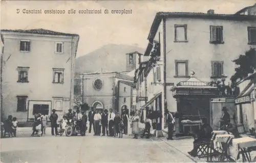 * CASCIA - Casciani beobachten die Entwicklung von Flugzeugen