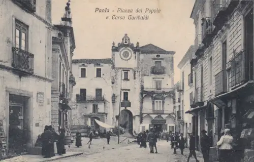 * PAOLA - Piazza del Popolo e Corso Garibaldi
