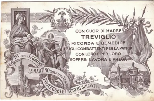 * TREVIGLIO - Haus des Soldaten Illustration