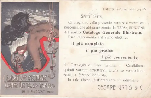 * WERBUNG - Elektrische Versorgung Turin, Hohenstein