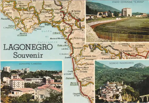 * LAGONEGRO - Panoramen mit Gemeindestadion