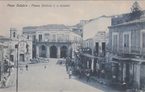 * KALABRISCHE SPITZE - Piazza Umberto I und Markt