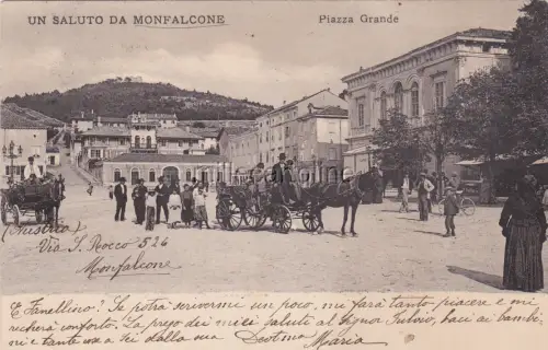 * MONFALCONE - Piazza Grande 1910