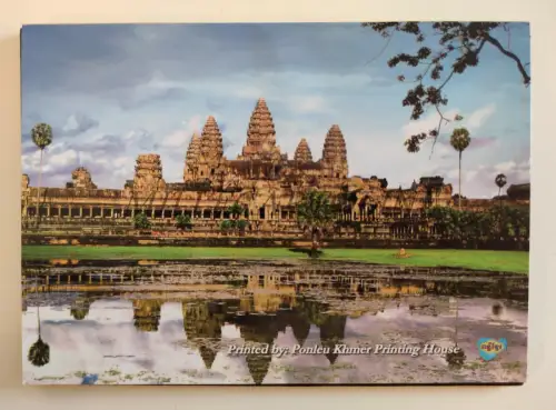 TEMPEL VON KAMBODSCHA - 10 Postkarten Ordner