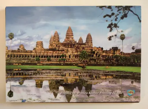 TEMPLES OF CAMBODIA - 10 Postkarten Ordner
