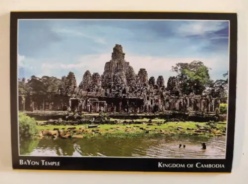 TEMPLES OF CAMBODIA - 10 Postkarten Ordner