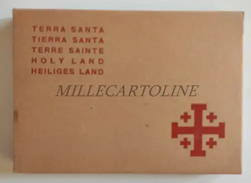 HEILIGES LAND TERRA SANTA PALESTINE - 44 Postkarten Ordner
