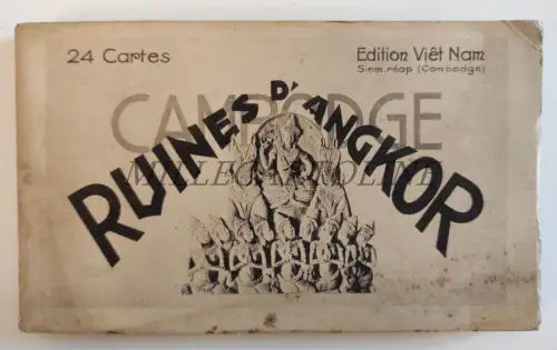 RUINES D'ANGKOR - 24 Postkarten Folder, Edition Vietnam, Kambodscha